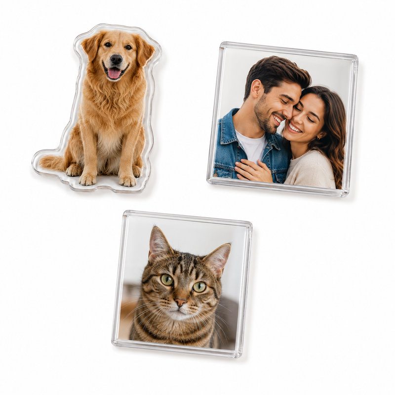 Aimant photo personnalisé – Transformez vos plus beaux souvenirs en magnet unique