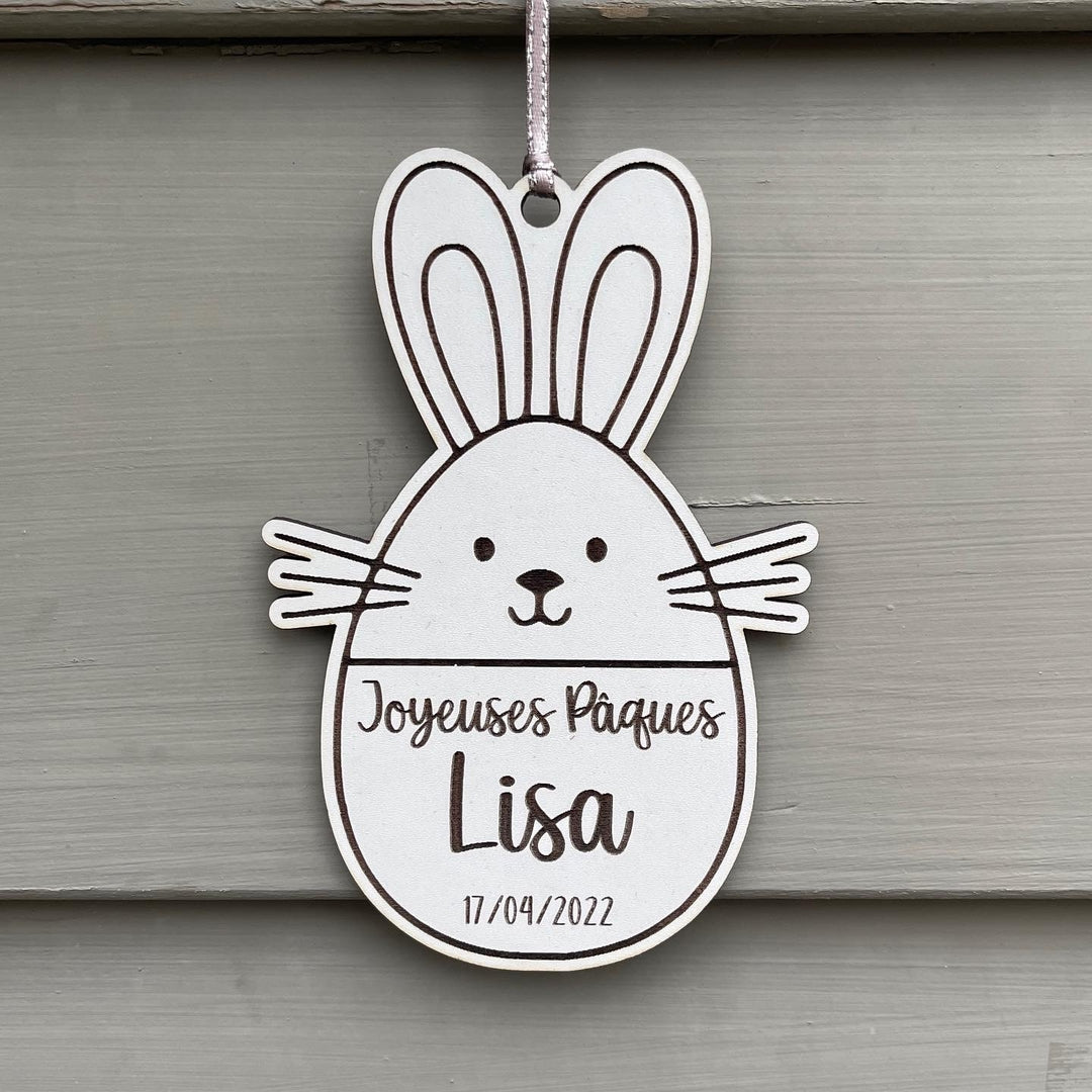 Décoration personnalisée pour Pâques