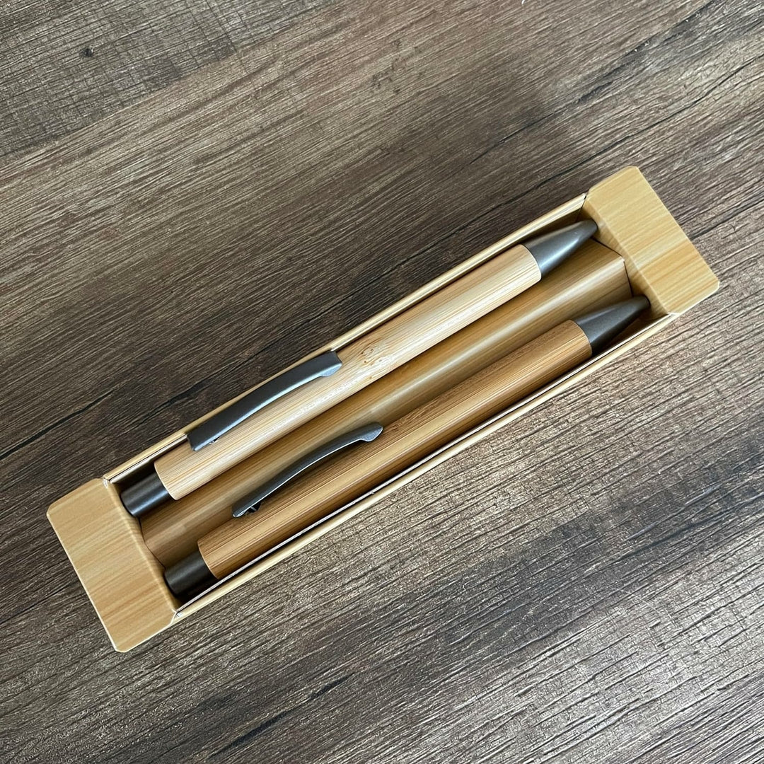 Coffret de deux stylos gravés personnalisés