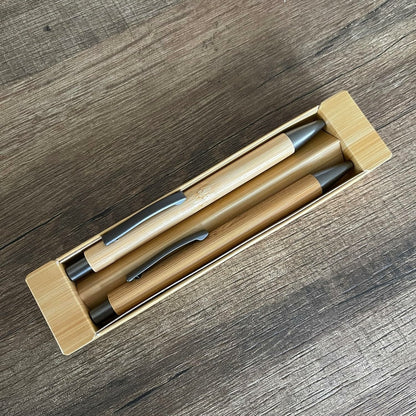 Coffret de deux stylos gravés personnalisés