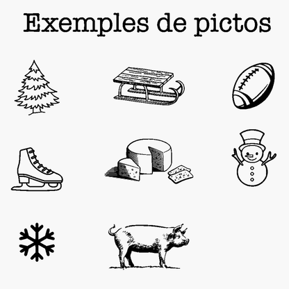 Spatule à raclette personnalisée