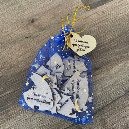 Puzzle en Bois en Forme de Cœur Personnalisé