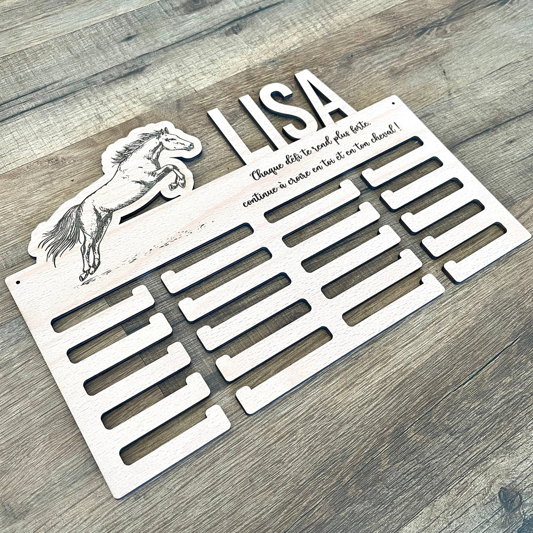 Support à médailles personnalisé