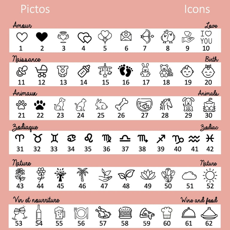 Bouchon de bouteille de vin gravé en bois et liège