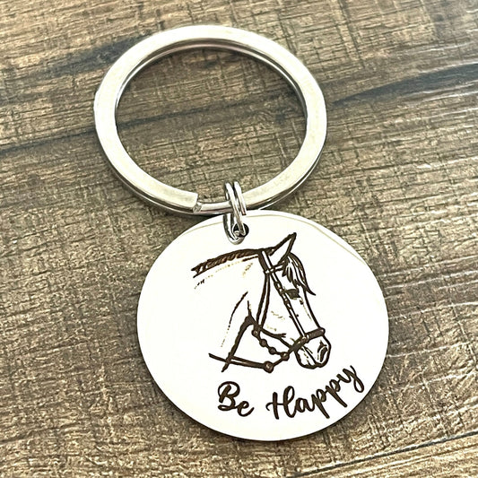 Médaille personnalisée licol pour cheval ou poney