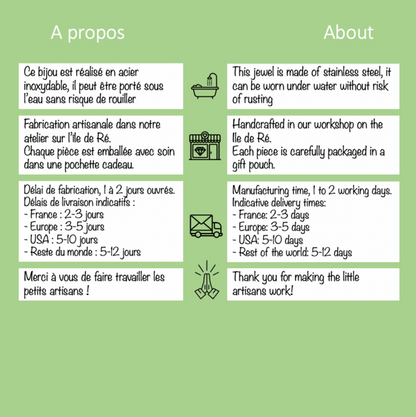 Bracelet personnalisé jonc coeur et médailles