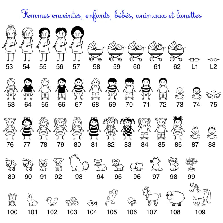 personnages liste 2