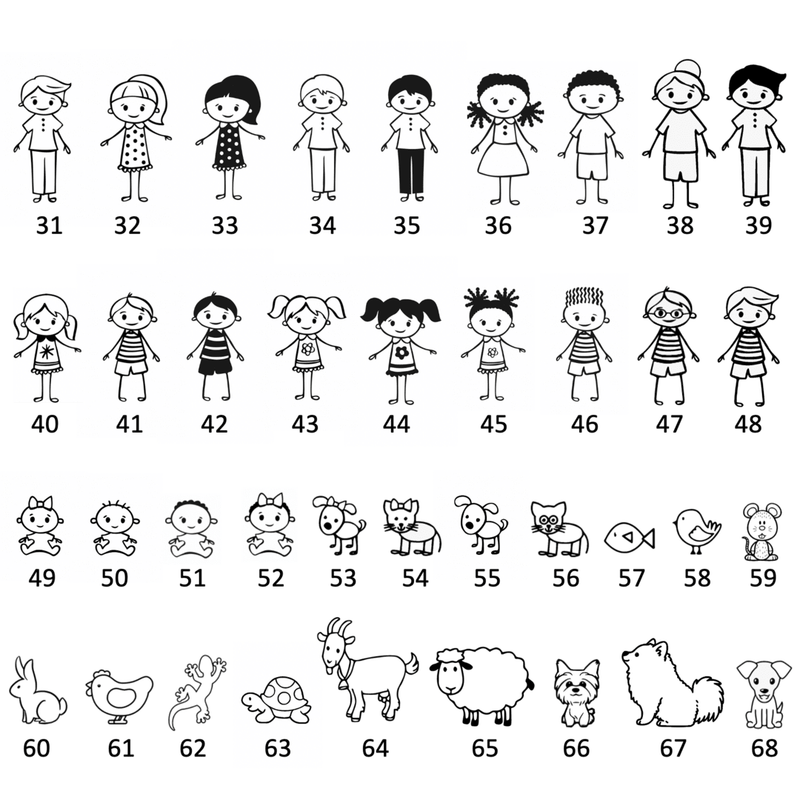 Cadeau fête des mères, porte clé personnalisé avec personnages, cadeau pour maman personnalisable