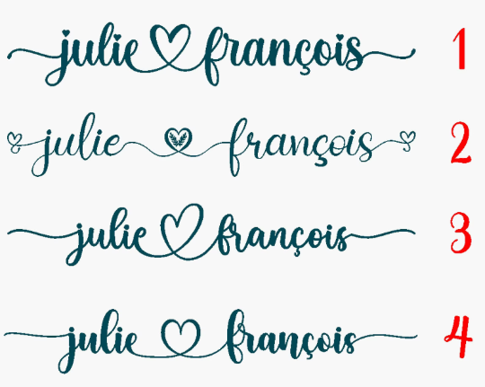 Décoration en bois, mot gravé