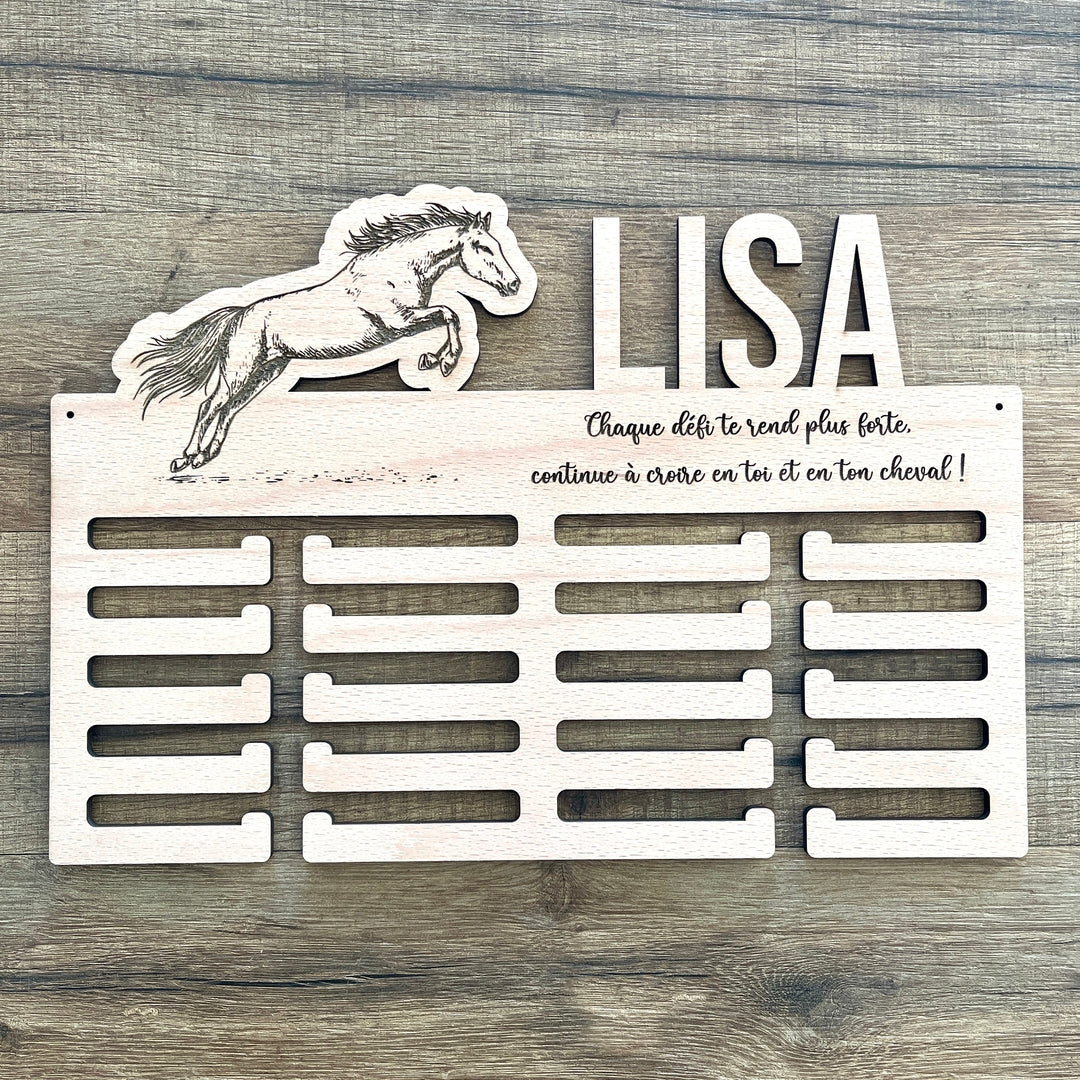 Support à médailles personnalisé