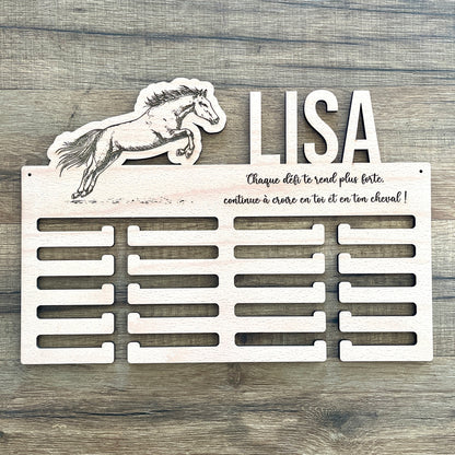 Support à médailles personnalisé