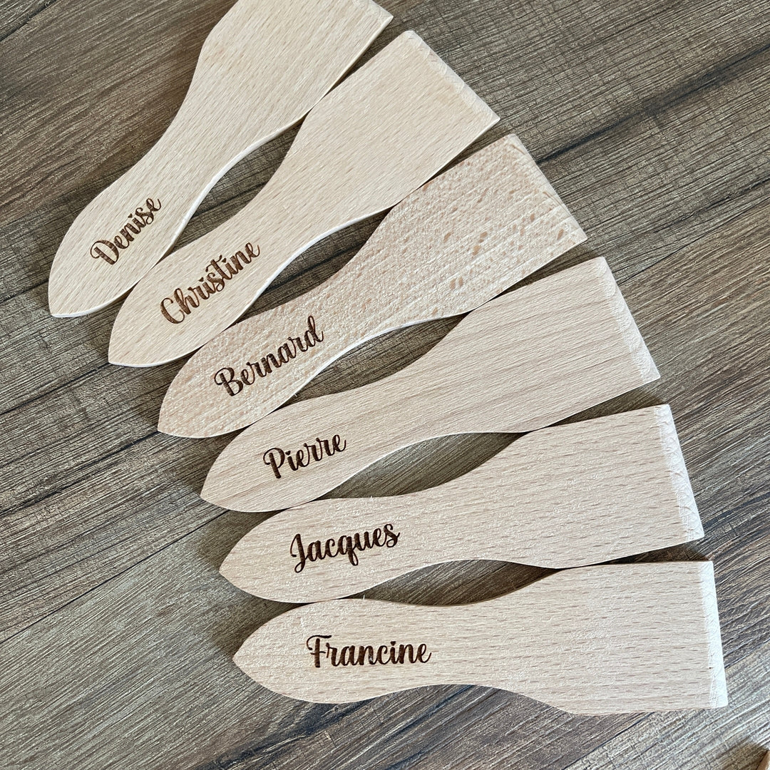 Spatule à raclette personnalisée