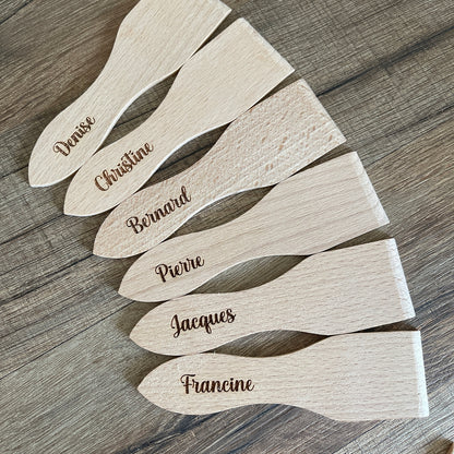 Spatule à raclette personnalisée